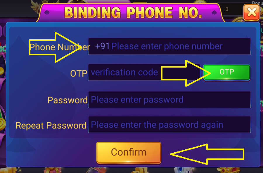 How To Register In Teen Patti King App