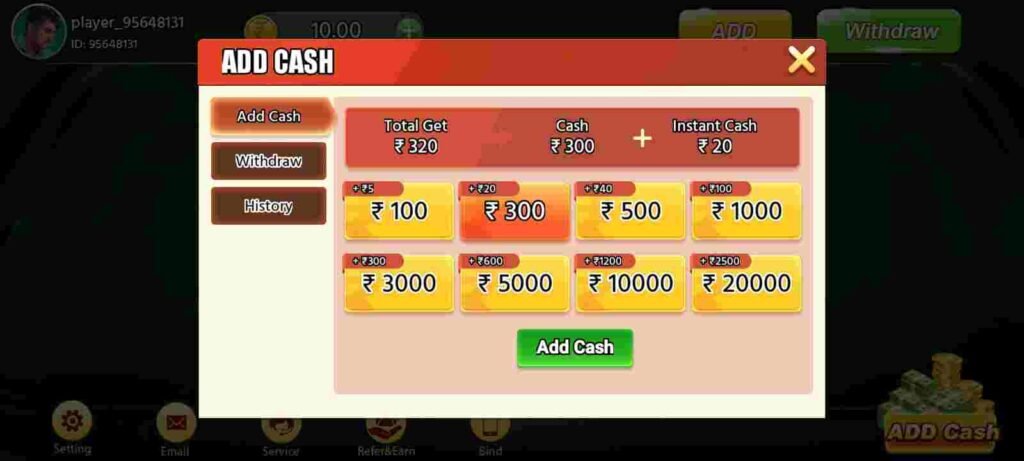 How To Add Case in Teen Patti Sunny Apk