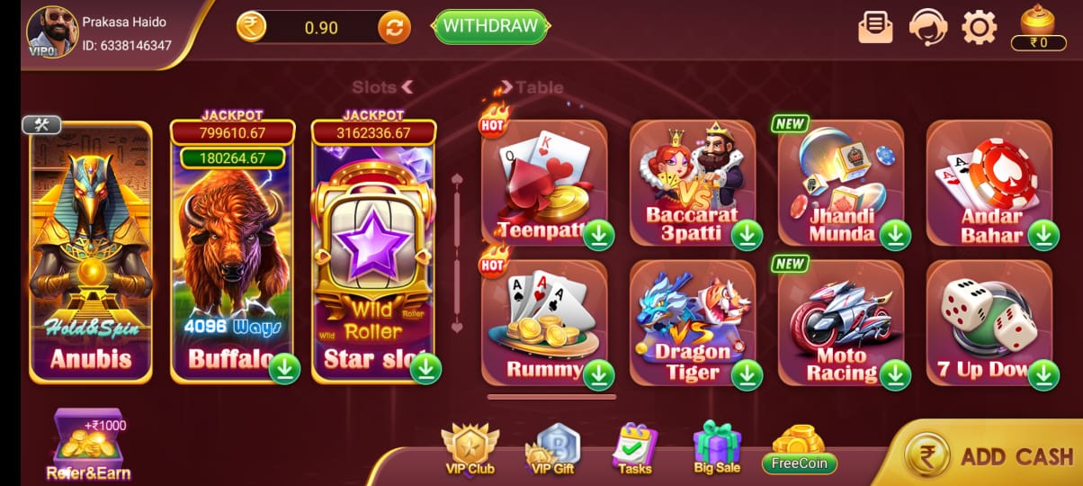 All Trending Games In Super Club Application