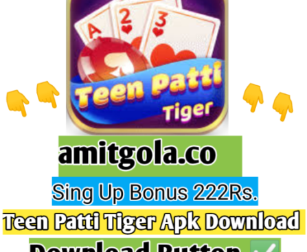 Teen Patti Tiger sign up bonus