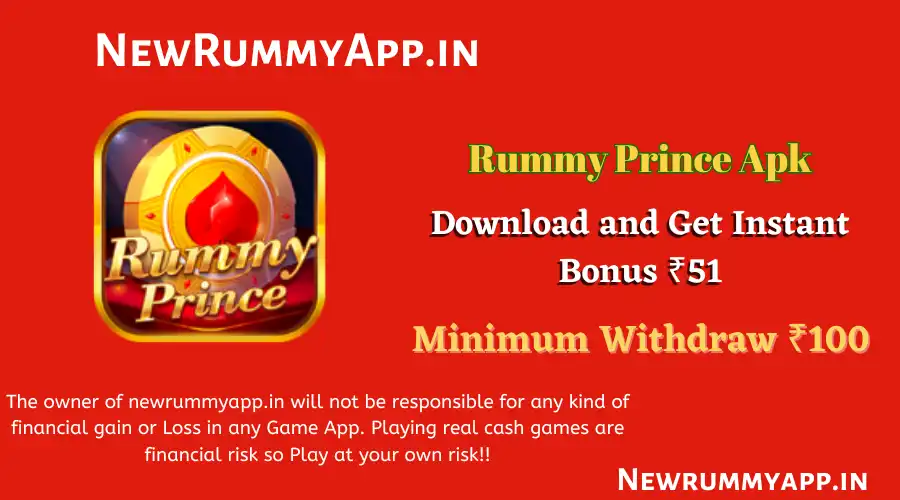 Rummy Prince Apk ₹51 Bonus Download New Prince Rummy App.webp