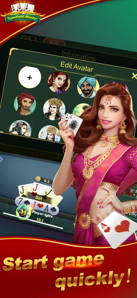 Start a Teen Patti Master